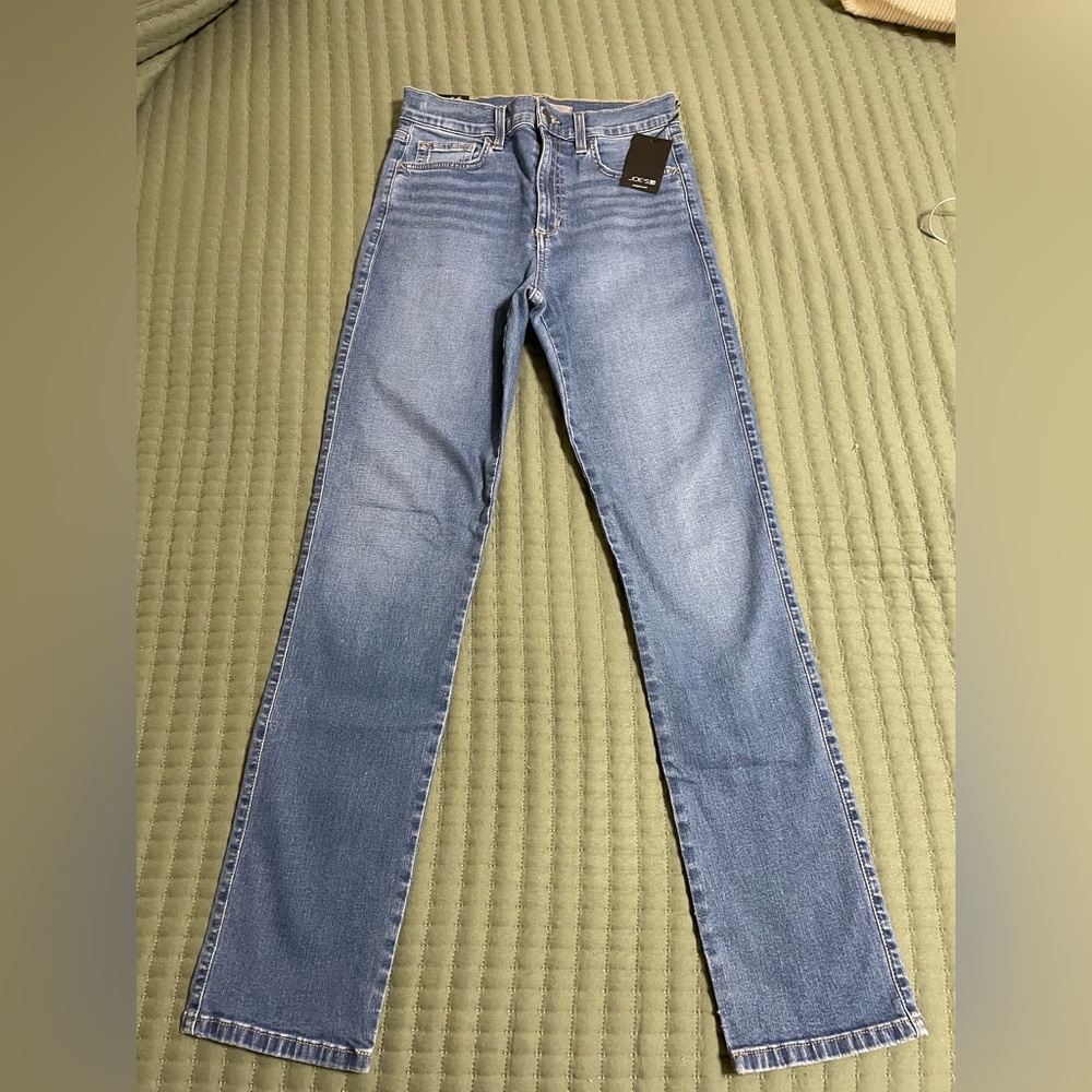 NWT Joe's Jeans High Rise Straight Ankle in Blue